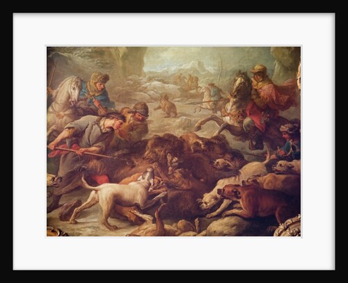 The Bear Hunt by Carle van Loo