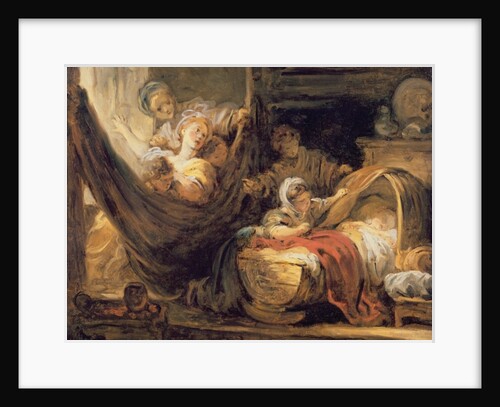 The Cradle by Jean-Honore Fragonard