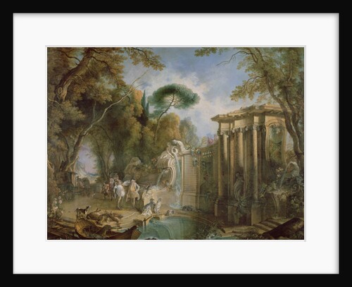 Parc de Marly by Jacques de Lajoue