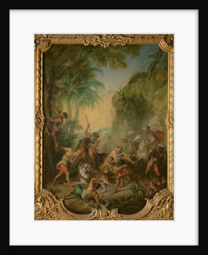 Tiger Hunt, 1736 by Nicolas Lancret
