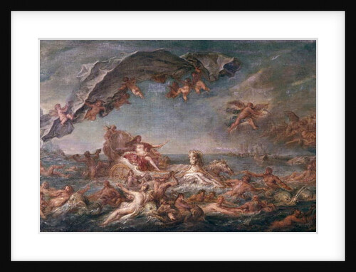 Triumph of Amphitrite, 1758 by Jean-Marc Nattier