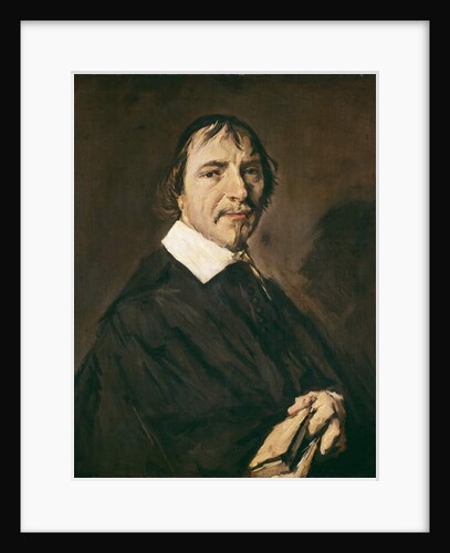 Portrait of Pastor Herman Langélius, professor of the University of Leiden, c.1660 by Frans Hals