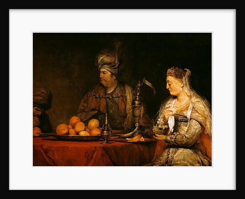 Haman and Ahasuerus at the Feast of Esther by Aert de Gelder