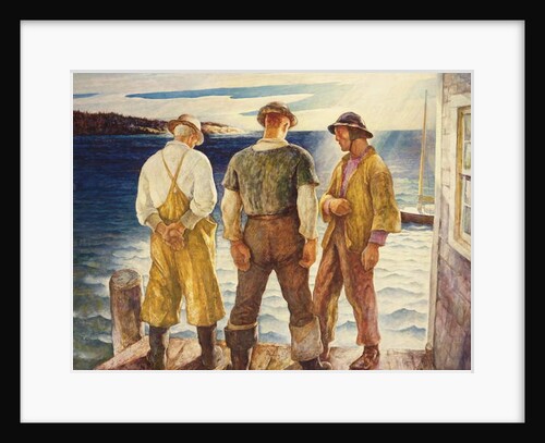 Three Fishermen, 1938 by Newell Convers Wyeth