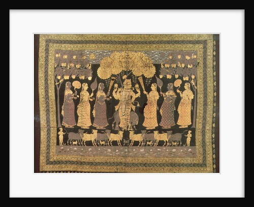 Krishna and his Gopis by Deccani School