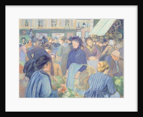 Le Marche de Gisors, 1889 by Camille Pissarro