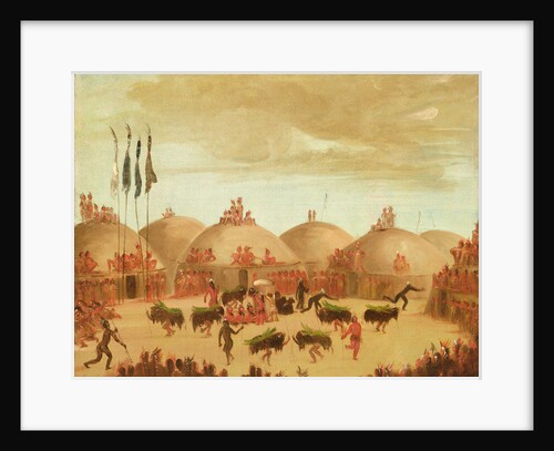 The Bull Dance by George Catlin