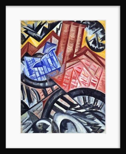 The Factory and the Bridge, 1913 by Olga Vladimirovna Rozanova