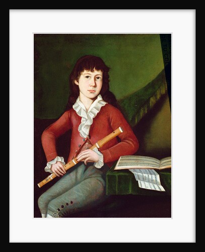 Clarendon Dix, 1795 by The Beardsley Limner
