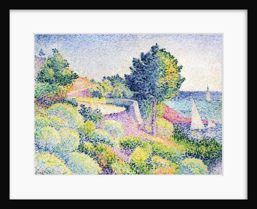 La Route sur la Cote, 1907 by Henri-Edmond Cross