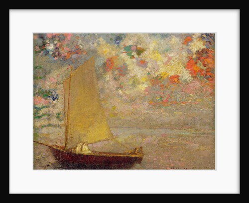 Sailboat, 1905 by Odilon Redon