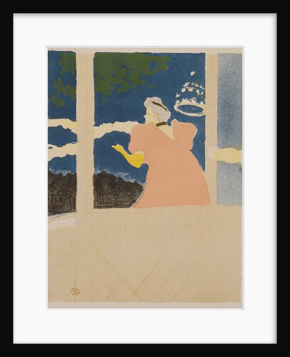 At the Ambassador Theatre, c. 1894 by Henri de Toulouse-Lautrec