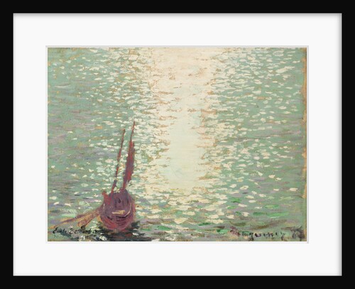 Douarnenez, Reflections on the Sea, 1887 by Emile Bernard