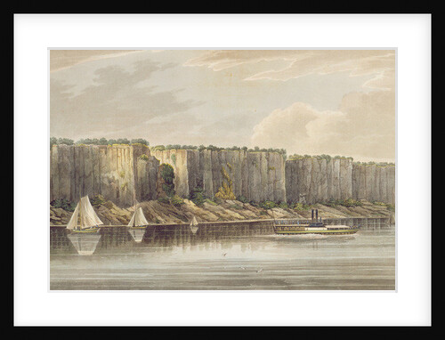 Palisades, no.19 of the Hudson River Portfolio by William Guy Wall
