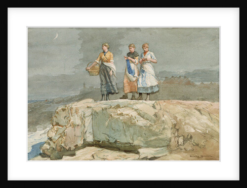 The Cliffs, 1883 by Winslow Homer