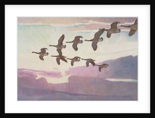 Canada Geese in Spring, 1941 by Newell Convers Wyeth