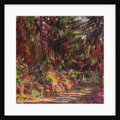 The Garden Path at Giverny, 1902 by Claude Monet