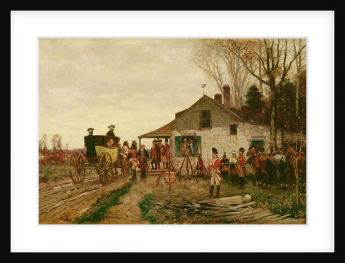 Passing the Outpost, 1881 by Alfred Wordsworth Thompson