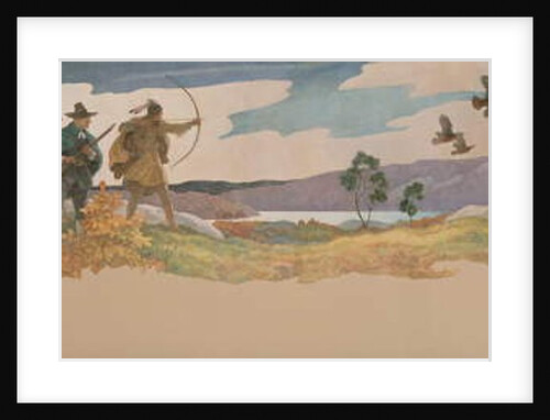 The Turkey Hunters, 1941 by Newell Convers Wyeth
