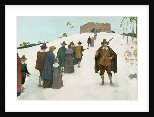Going to Church, 1941 by Newell Convers Wyeth