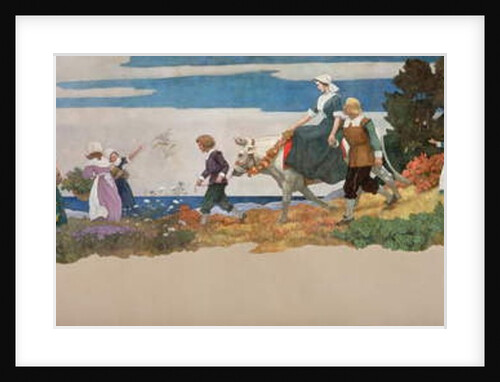 The Wedding Procession, 1941 by Newell Convers Wyeth