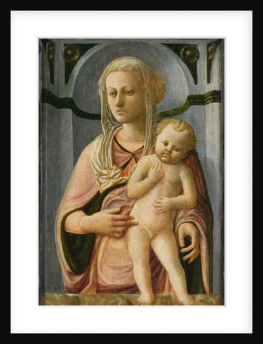 Madonna and Child, detail, c.1435 by Fra Filippo Lippi