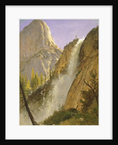 Liberty Cap, Yosemite Valley, 1873 by Albert Bierstadt