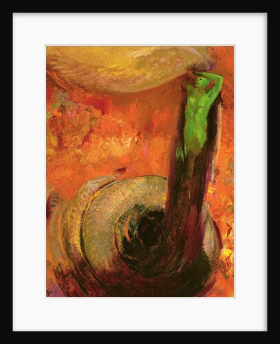 Green Death, c.1905 by Odilon Redon