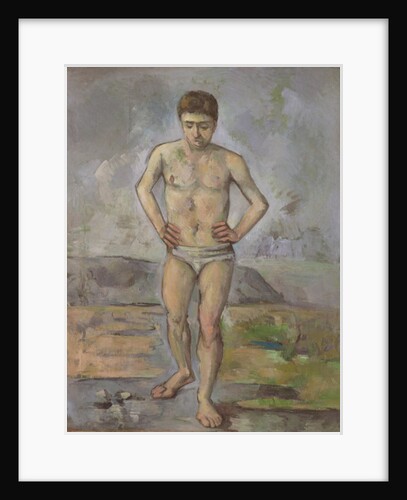 The Bather, c.1885 by Paul Cezanne