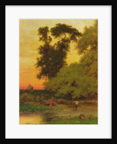 Sunset, Pompton, NJ by George Snr. Inness
