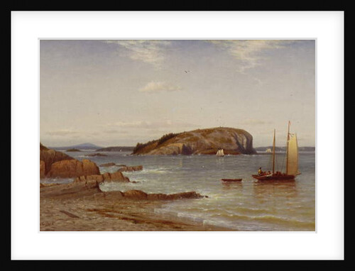 Bald Porcupine Island, 1868 by Robert Swain Gifford