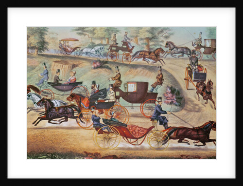 Turn-outs in Central Park by Thomas North