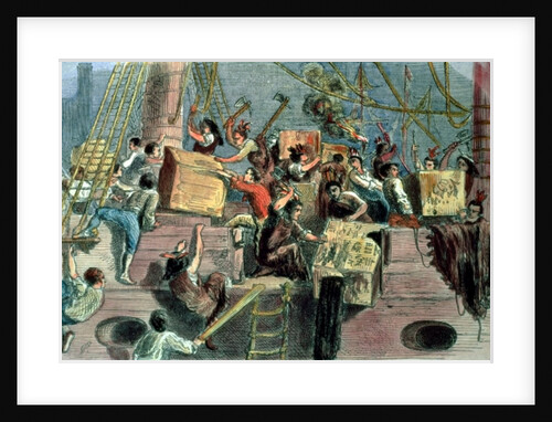 Boston Tea Party, 16th December 1773 by Anonymous