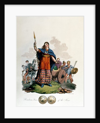 Boadicea, Queen of the Iceni, designed by C.H.S. by English School