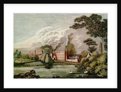 Sir Thomas Lombe's Silk Mill, Derby, 18th century by Anonymous Anonymous