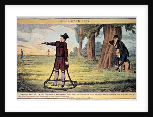 Living Made Easy; duelling apparatus for gentlemen of weak nerves by Anonymous
