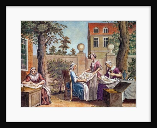 Silk-Making by English School