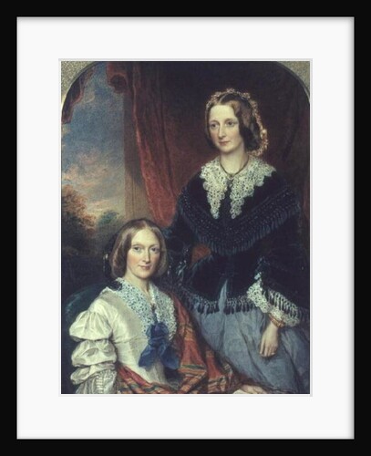 L to R Helen Shelley and Margaret Shelley by William Charles Ross