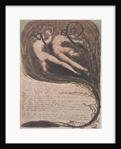 Europe a Prophecy; 'Entharmon slept', Mildews Blighting Ears of Corn, c.1794 by William Blake