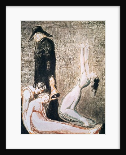 Europe a Prophecy; Plague, c.1794 by William Blake