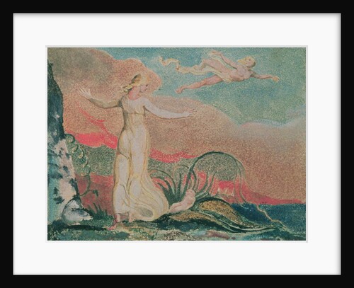 The Book of Thel; Plate 4 Thel in the Vale of Har, 1794 by William Blake