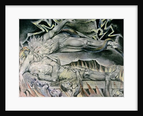 Job's Evil Dreams by William Blake
