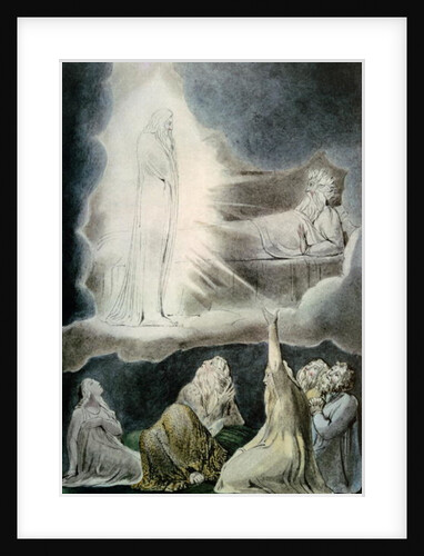 The Vision of Eliphaz, 1825 by William Blake