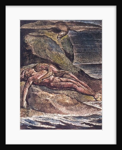 Milton a Poem: Albion on the rock, 1804 by William Blake