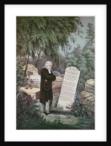 The Rev. John Wesley visiting his mother's grave by School English