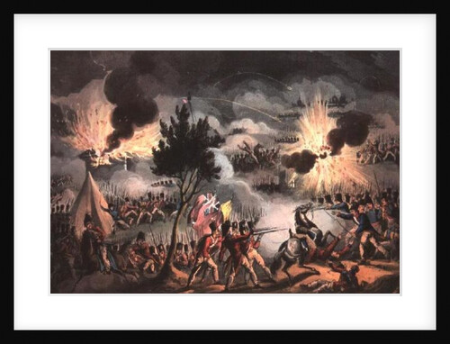 The Sortie from Bayonne, at Three in the Morning, on the 14th April, 1814 by William Heath