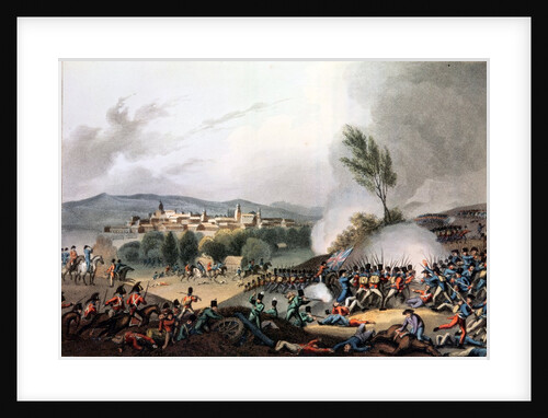 Battle of Vittoria, 21st June, 1813 by William (after) Heath