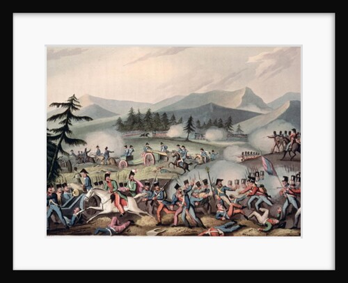 Battle of Barrosa, 5th March, 1811, etched by I. Clarke, aquatinted by M. Dubourg, 1811 by William Heath