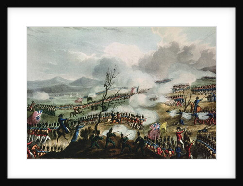 Battle of Nivelle, 10th November, 1813 by William (after) Heath