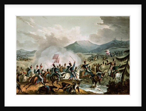 Battle of Morales, 2nd June, 1813: engraved by Thomas Sutherland by William (after) Heath